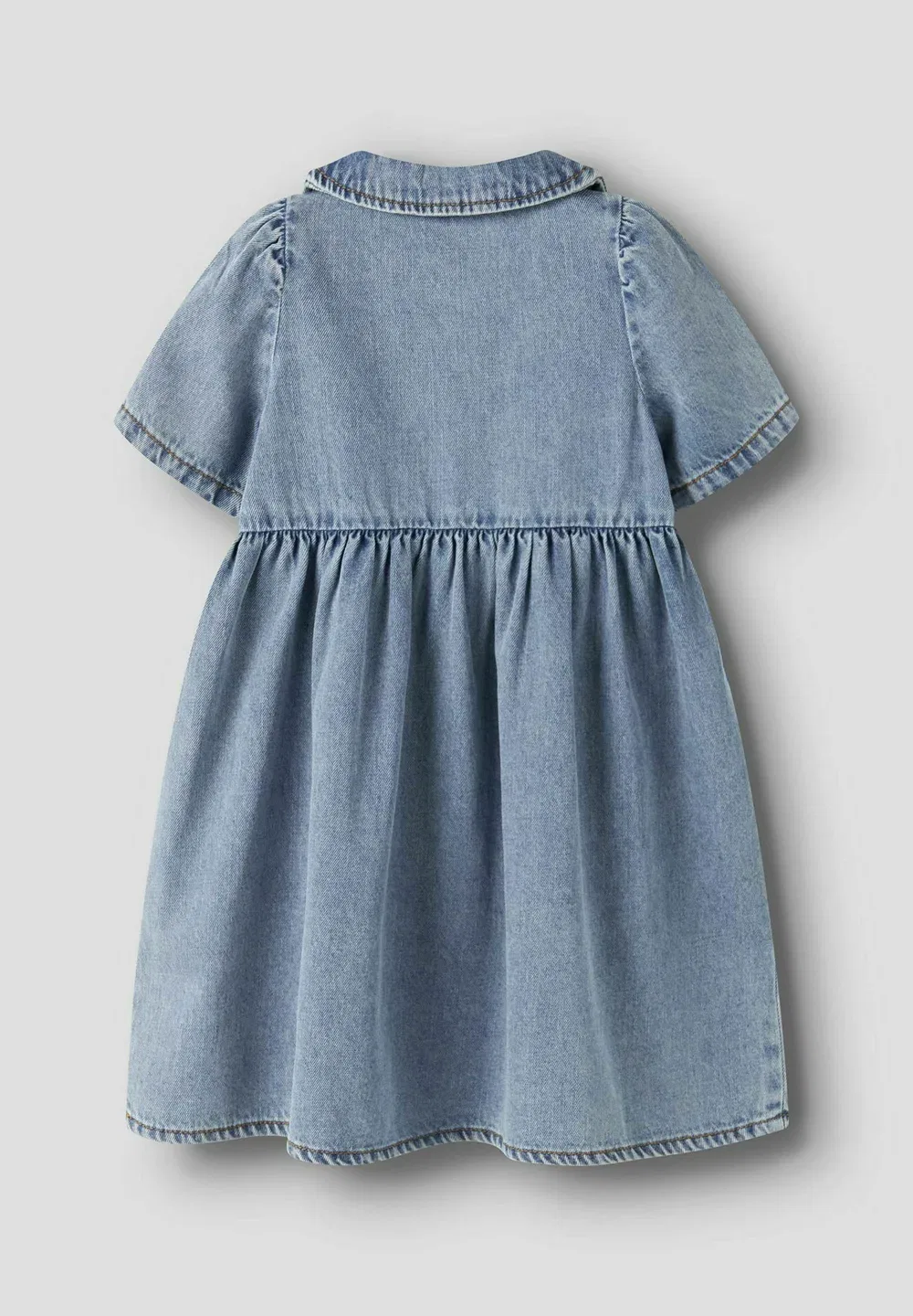 Джинсовое платье свободного кроя - джинсовое платье Name It, Medium Blue Denim — фото 2