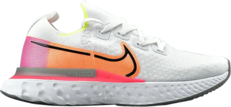 

Кроссовки Nike Wmns React Infinity Run 'Pink Blast', серебряный, Серебристый, Кроссовки Nike Wmns React Infinity Run 'Pink Blast', серебряный