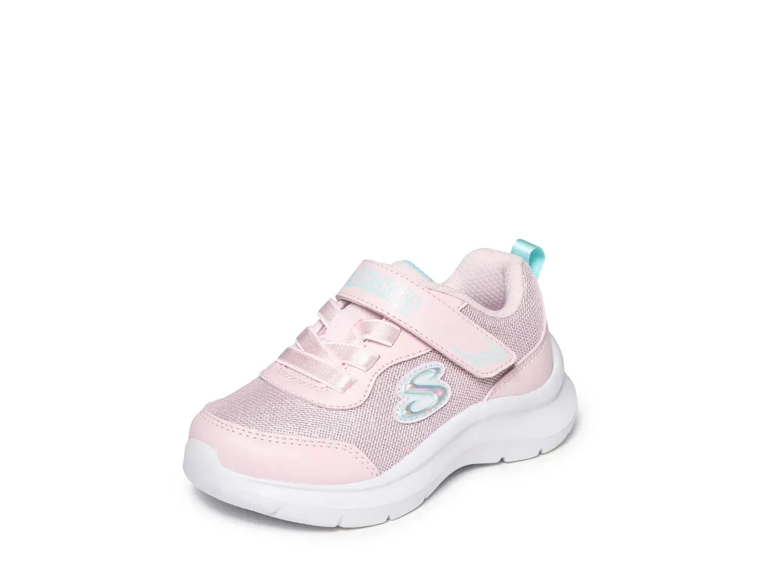 Кроссовки с блестящей сеткой Skech Fast, Skechers, светло-розовый — фото 2