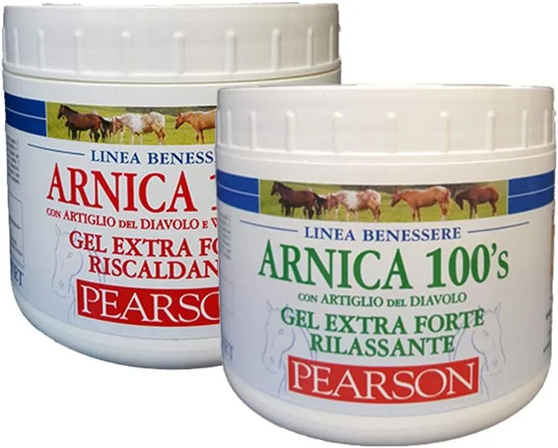 Гель для душа Relaxation Gel + Riscaldante Pearson, ARNICA 100'S, 500 мл + 500 мл