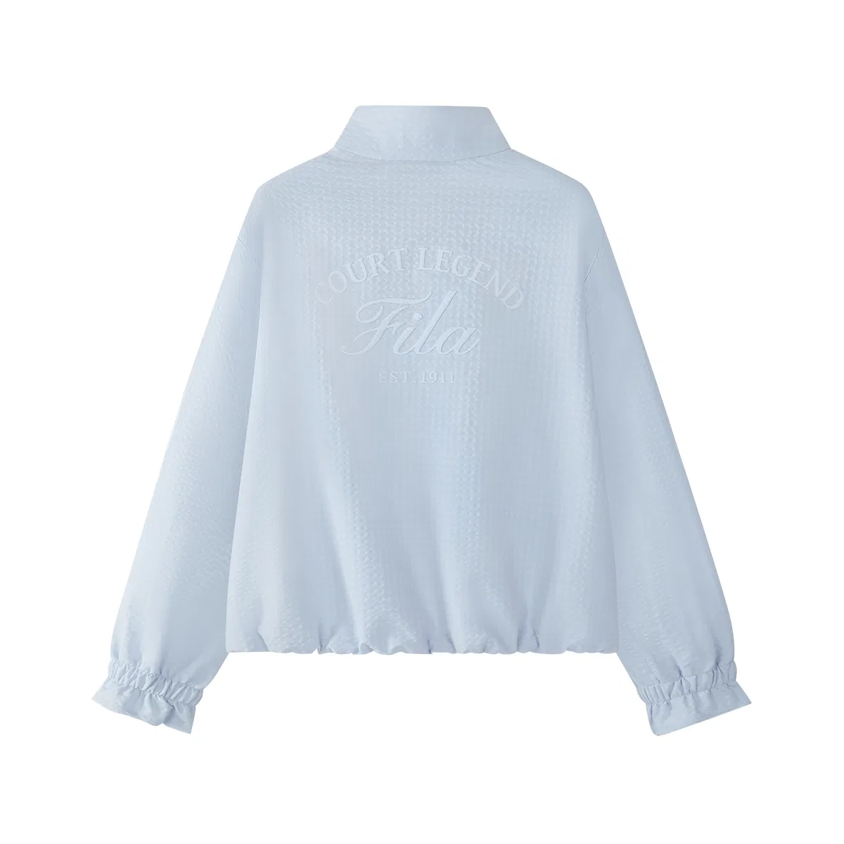 Детская куртка с воротником-стойкой Sky Blue FILA KIDS — фото 3