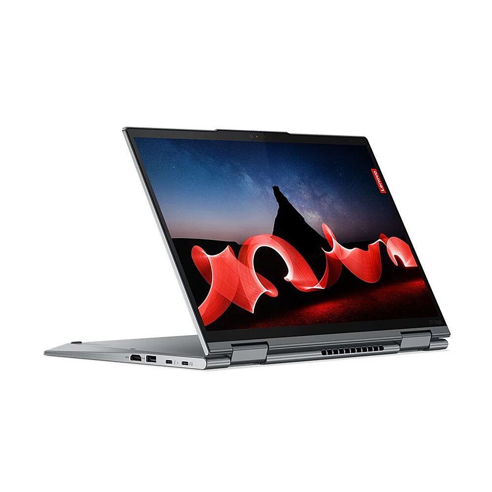 Ноутбук-трансформер Lenovo ThinkPad X1 Yoga Gen 8, 14", 16 ГБ/512 ГБ, i7-1365U, Intel Iris Xe, серый, английская клавиатура — фото 2