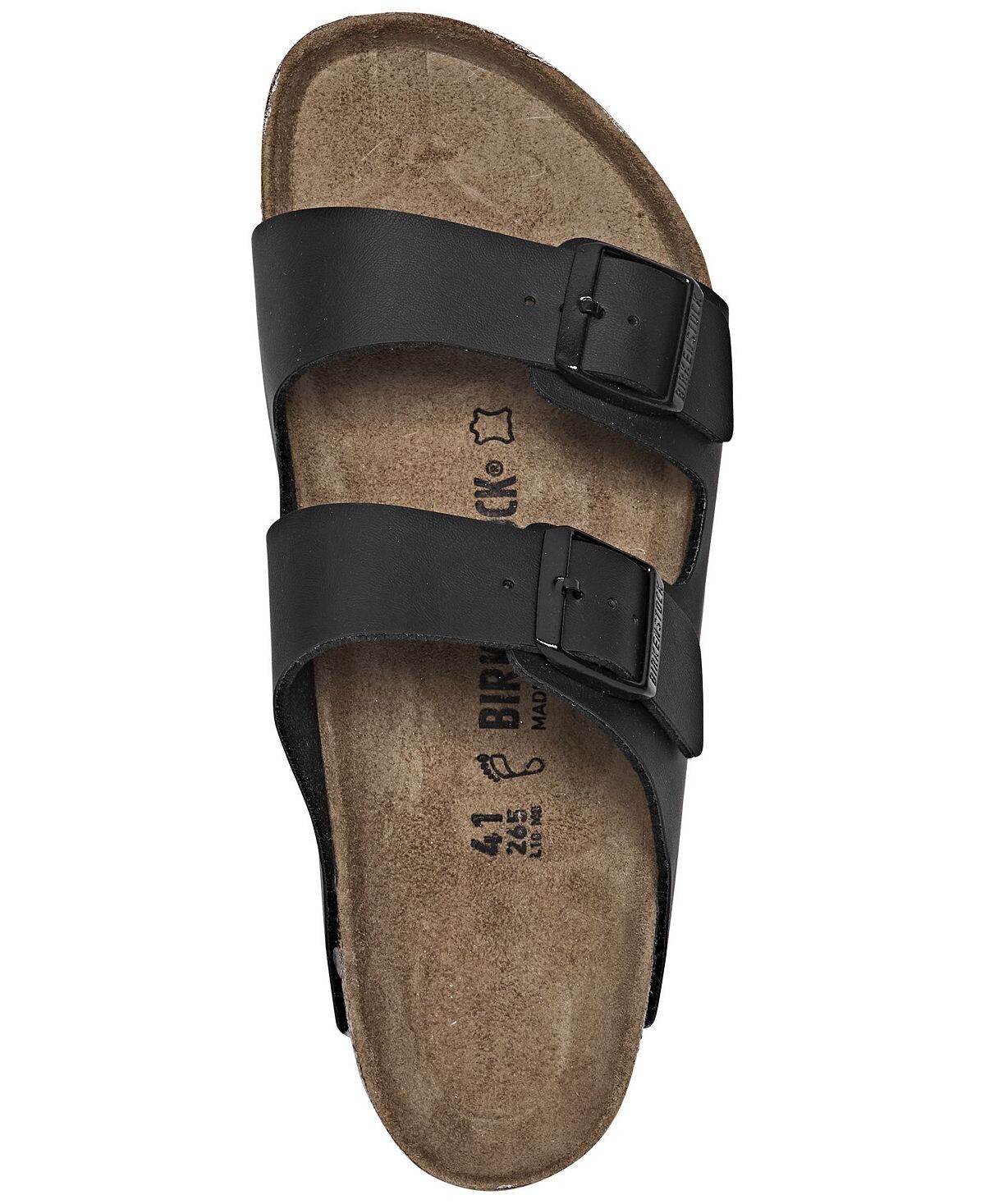 Сандалии Birkenstock Arizona Birko-Flor от Finish Line, черный — фото 4