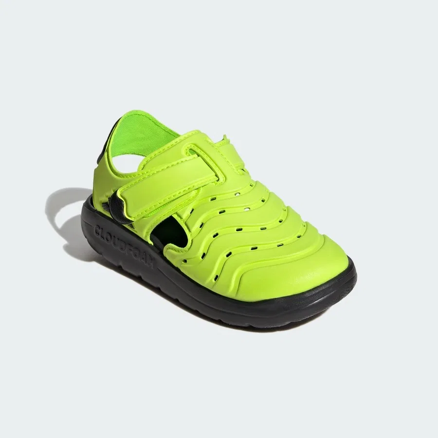 Детские сандалии Water Sandal 2 с закрытым носком, adidas, Черно-белый — фото 2