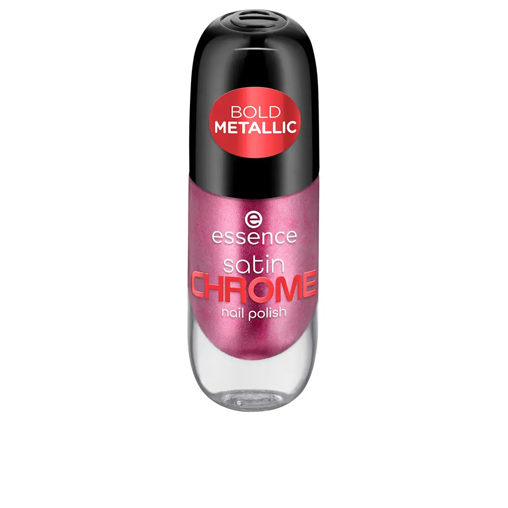 

Лак для ногтей Satin chrome esmalte de uñas Essence, цвет 03-Meta Maroon, 8 мл.