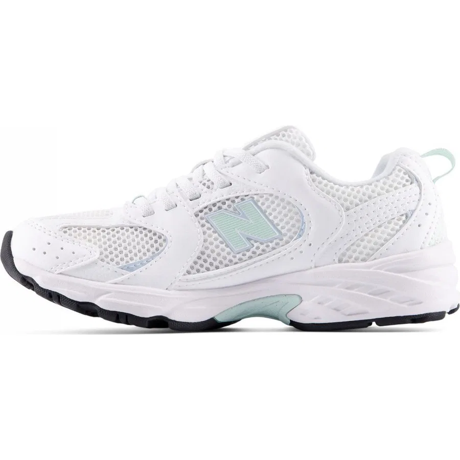 Детские кроссовки с логотипом P530 Nb Lifestyle Pre-School Shoes New Balance, Белый — фото 2