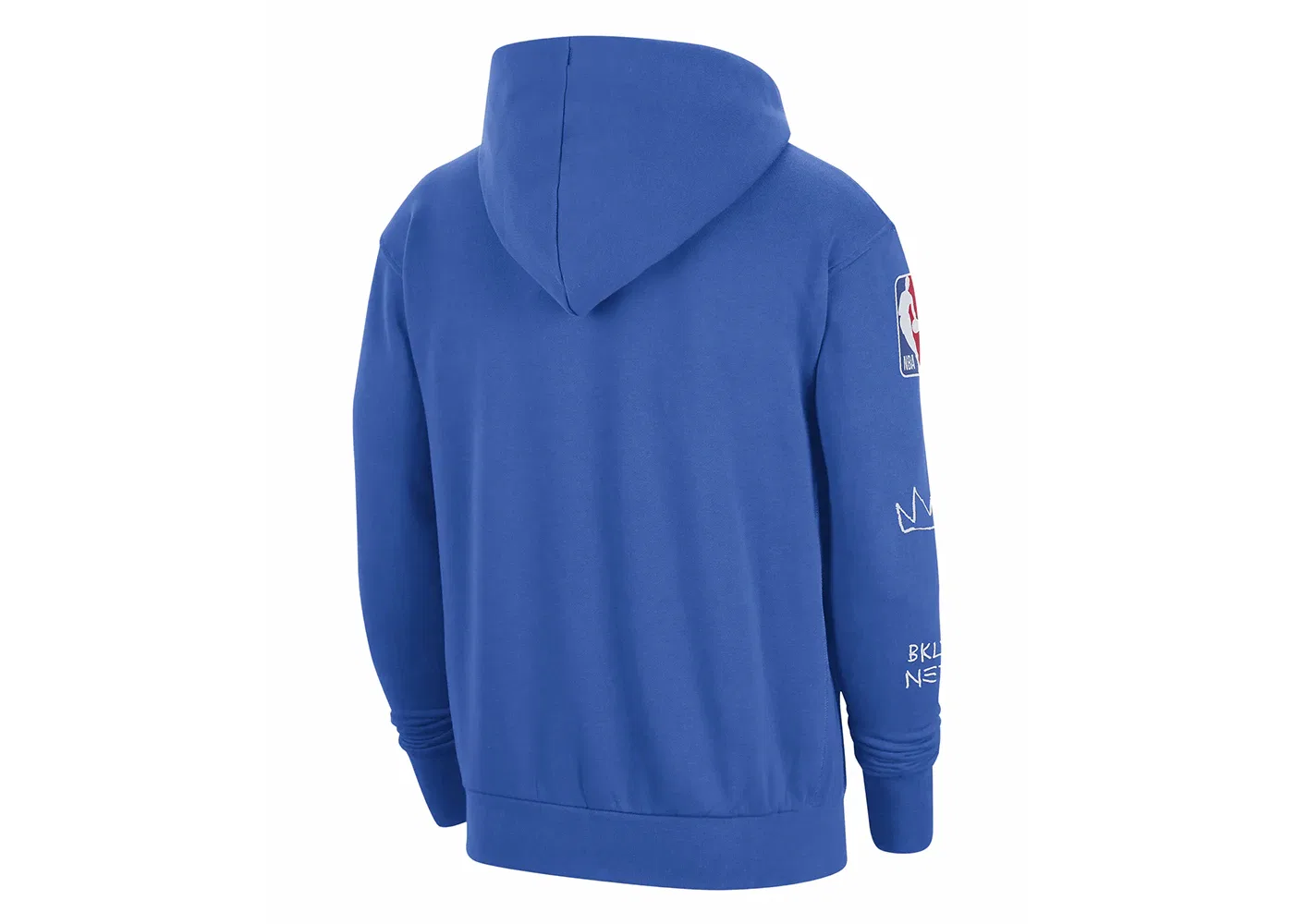 Мужской худи с принтом Brooklyn Nets Nike, Royal Blue — фото 2