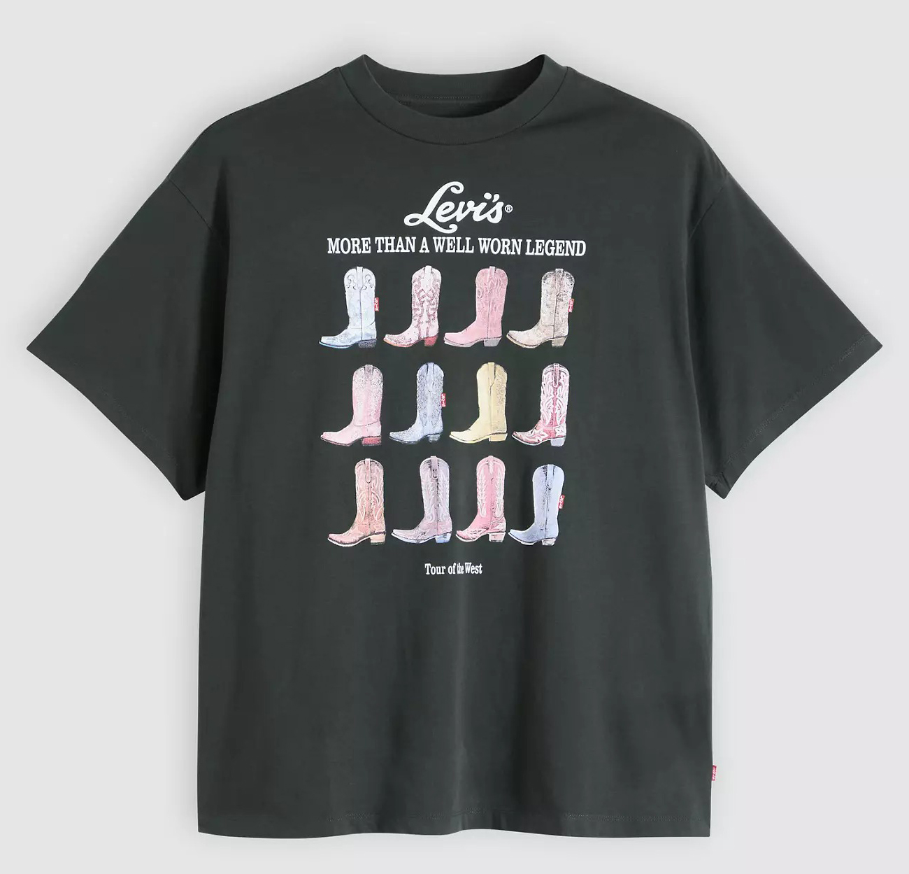 

Футболка Levi's Graphic Short Stack, черный