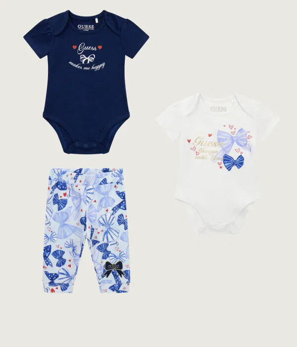 Детский комплект для мальчиков из хлопка Boby 2-pack + Pantaloni Guess, мультиколор