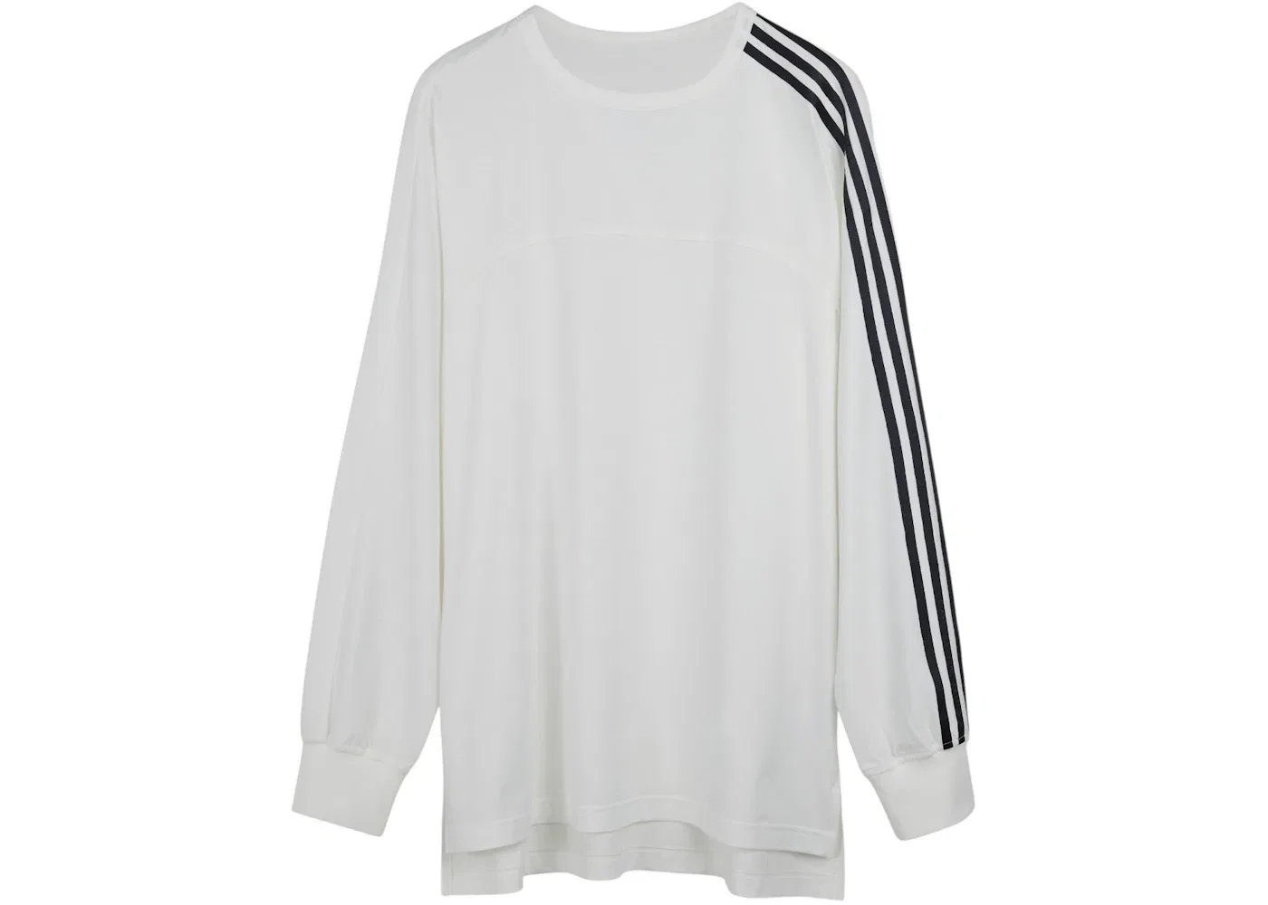 Мужской топ с длинным рукавом Adidas Y-3 3-Stripes Long Sleeve, цвет Core White