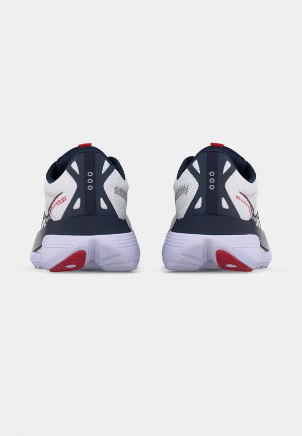 Кроссовки для бега по шоссе, вызывающие эндорфин Saucony, White/Navy — фото 4
