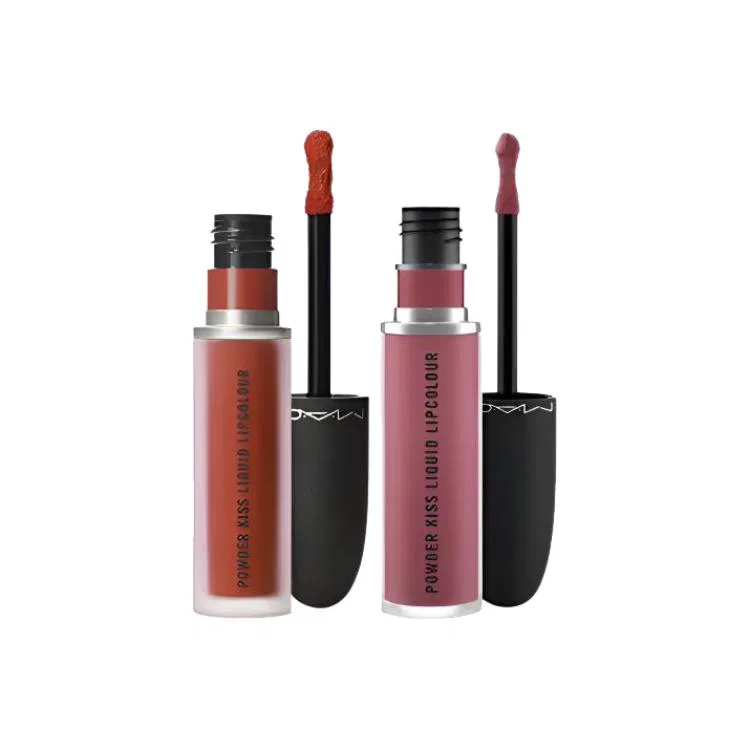 Женский набор губных помад MAC Youmuo Double Pack, #991+#990, 5мл+5мл