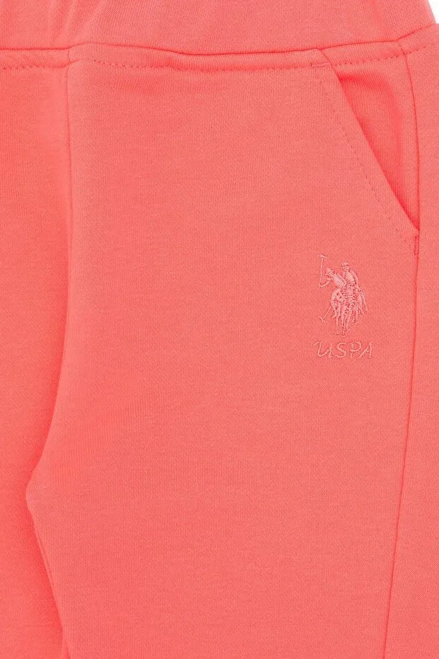 Детские штаны для девочек хлопковые U.S. Polo Assn., Multicolor — фото 4