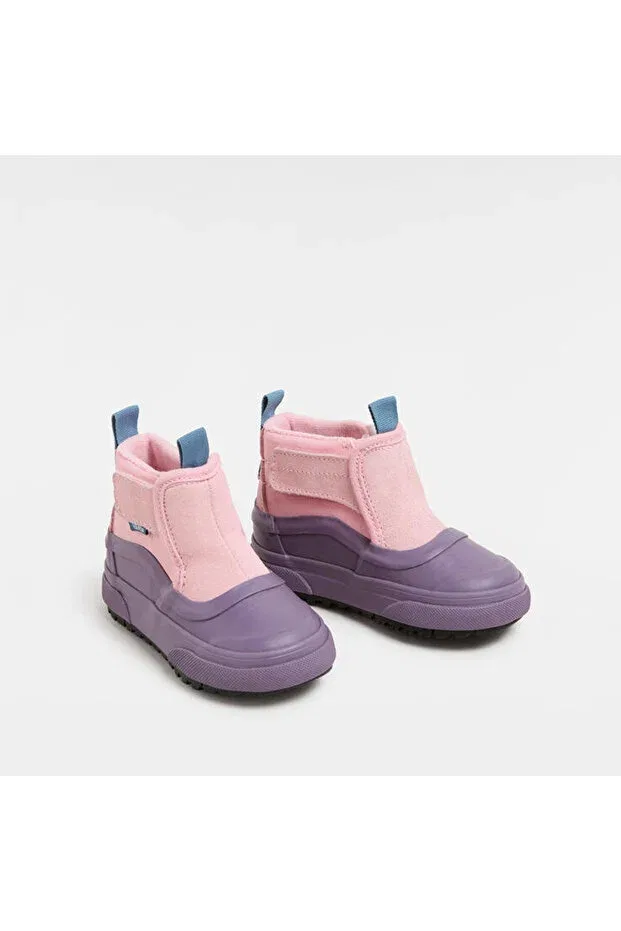 Детские ботинки для девочек утепленные Slip-On Hi Terrain V Insulated Baby Boots Vans, Multicolor — фото 2