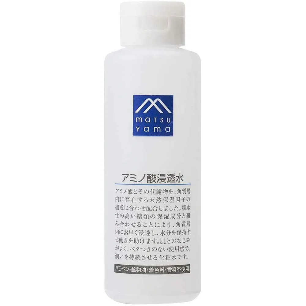 Лосьон для лица Matsuyama M-mark Amino Acid, 180 мл, Зеленый чай
