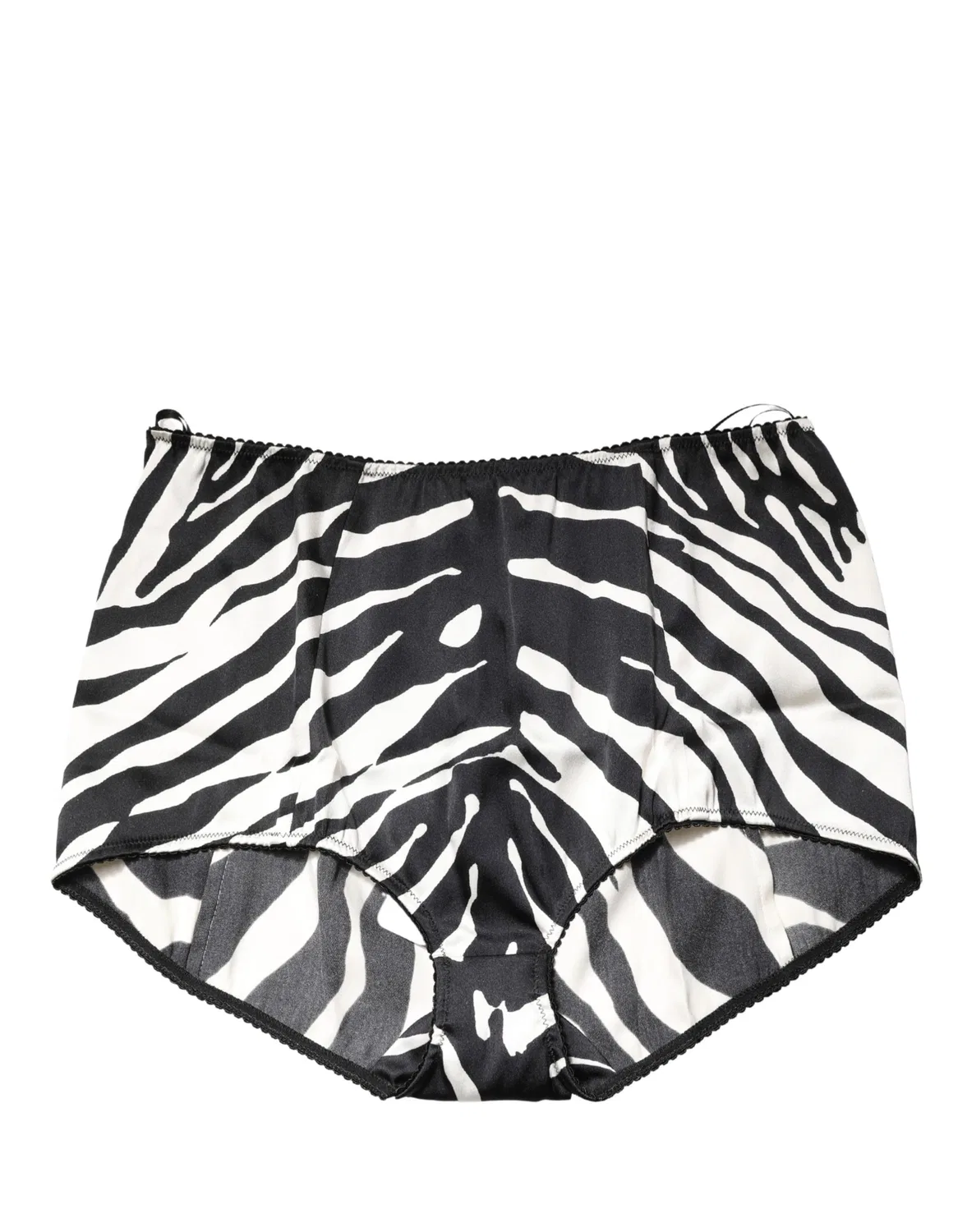 Женское корректирующее белье с логотипом High Waist Girdle Dolce & Gabbana, Black and White — фото 3