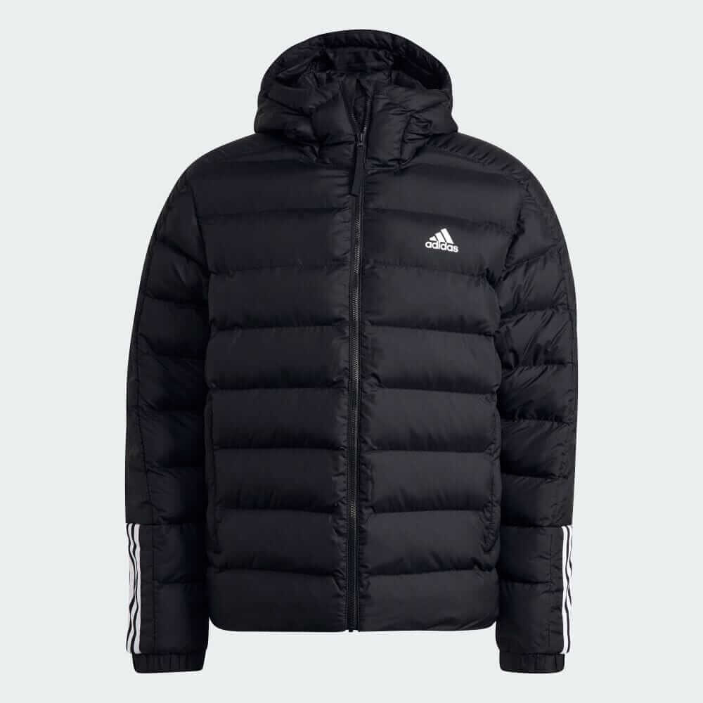 

Пуховик Adidas Itavic Three Stripes, черный