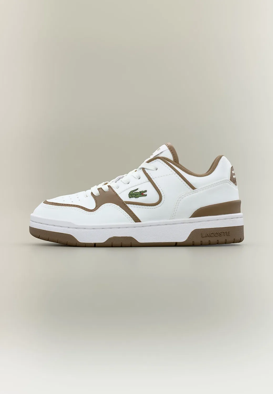 Детский игровой комплекс унисекс - кроссовки Lacoste, White/Brown