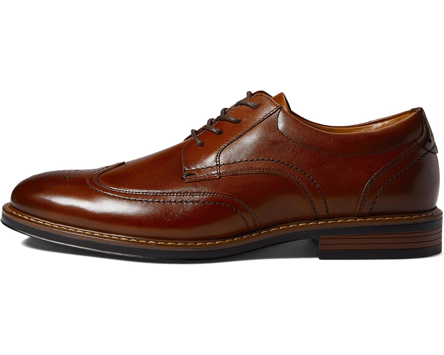 

Оксфорды Centro Flex Wing Tip Oxford Nunn Bush, коньяк