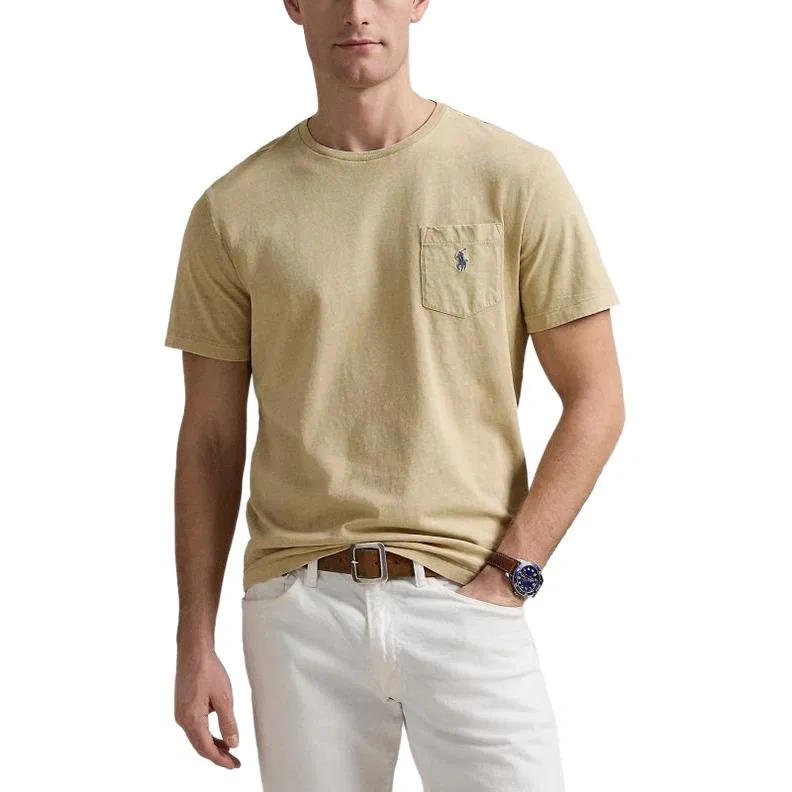 Мужская футболка с вышивкой Polo Pony Polo Ralph Lauren — фото 4