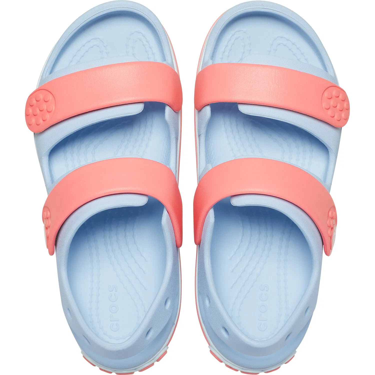 Детские сандалии, Bebés Crocband Cruiser Sandal, Crocs, голубой — фото 3