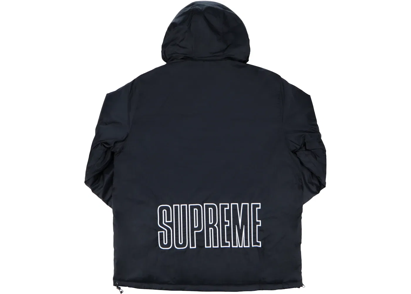 Мужская куртка-парка с водонепроницаемым нейлоном Parka Supreme, Black — фото 2