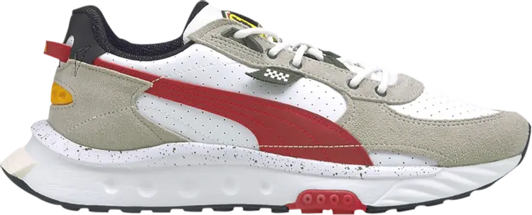 

Кроссовки Puma Scuderia Ferrari x Wild Rider White Rosso Corsa, белый, Белый;серый, Кроссовки Puma Scuderia Ferrari x Wild Rider White Rosso Corsa, белый