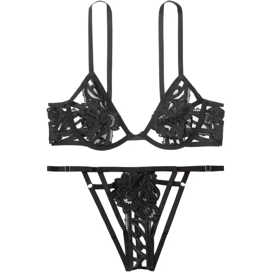 Женский комплект белья Victoria's Secret, Black