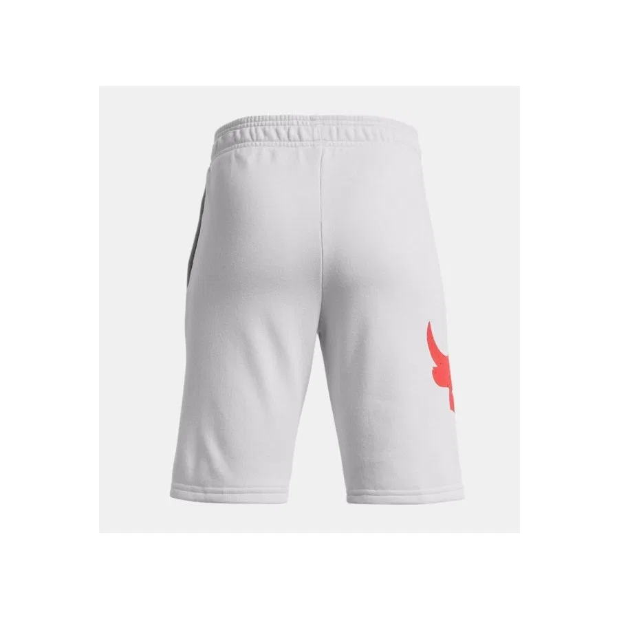 Шорты спортивные свободного кроя Project Rock Terry Under Armour, Серый — фото 2