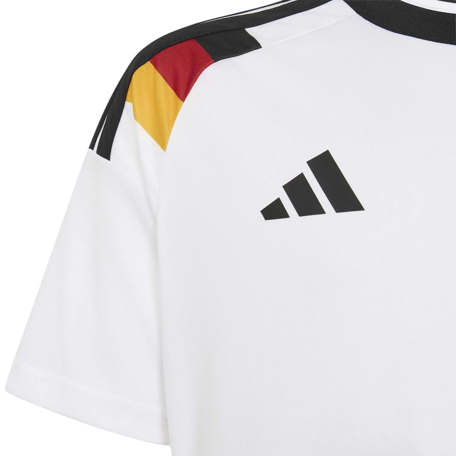 Детское футбольное футболка с коротким рукавом Adidas, белый — фото 4