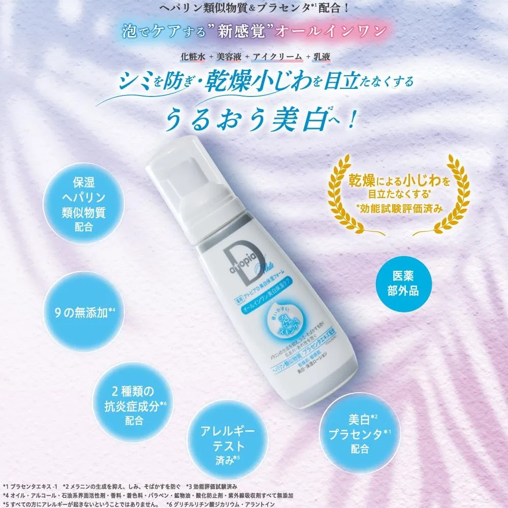 Пенка для умывания Alliance Farmer — Отбеливающая Atopia D Whitening Moisture Foam, 100 г — фото 2