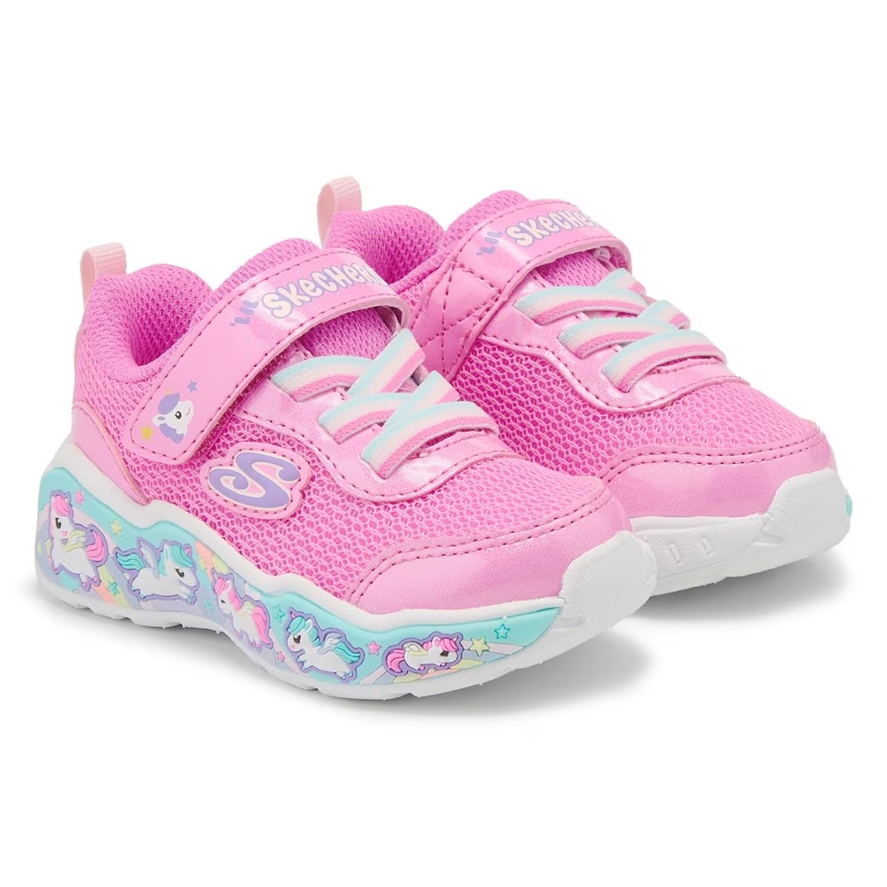 

Детские кроссовки для игр Skechers, pink/blue