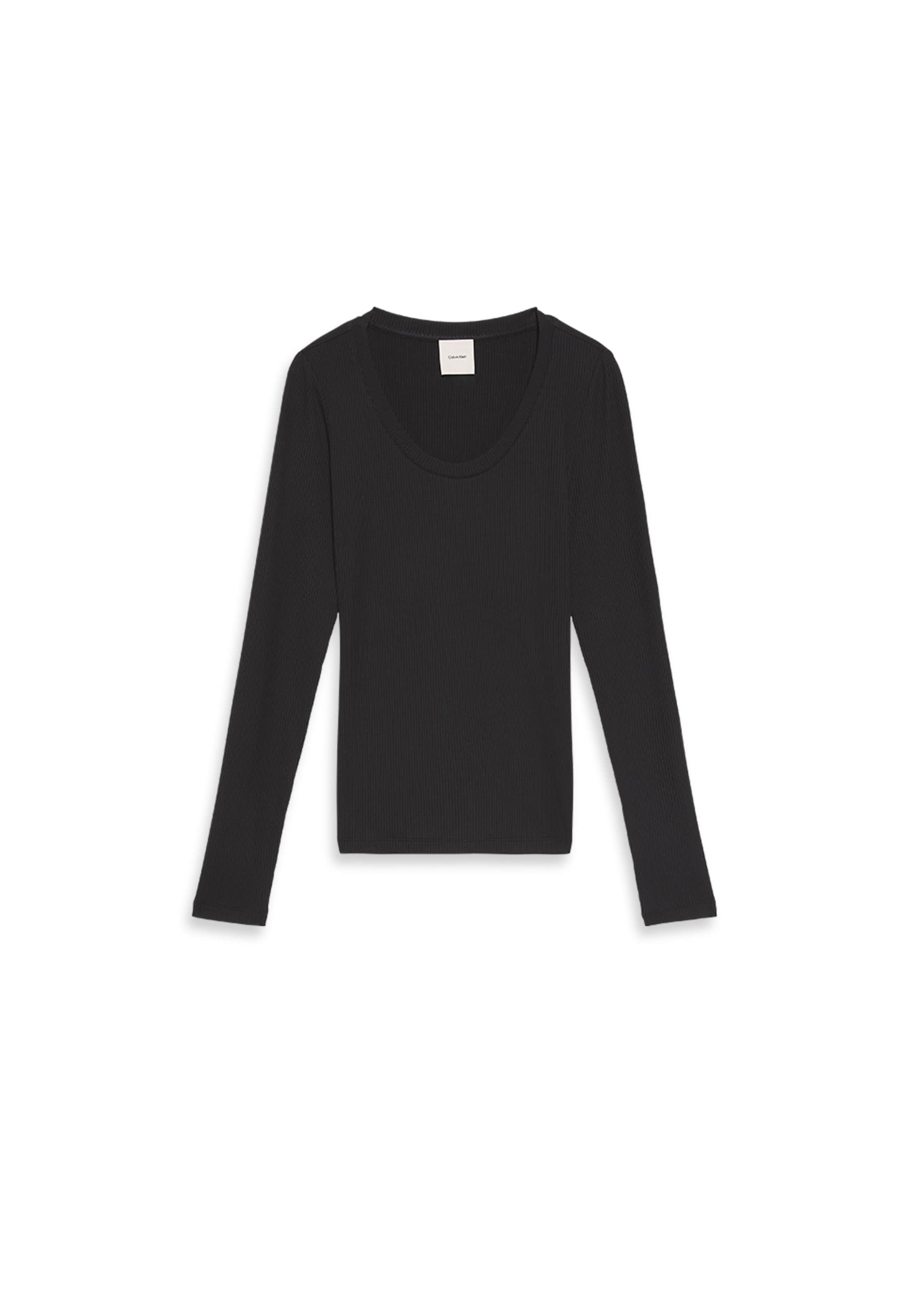 

Calvin Klein Лонгслив в черном цвете