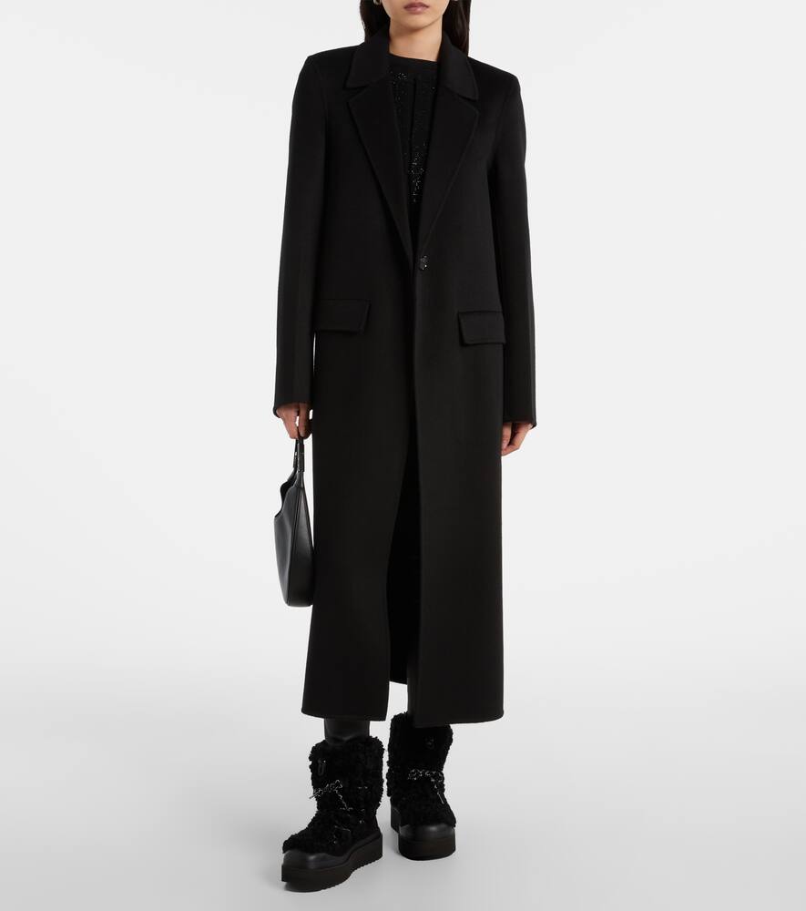 Мягкие замшевые ботинки на шнуровке из овчины Tory Burch, Perfect Black/Perfect Black — фото 3