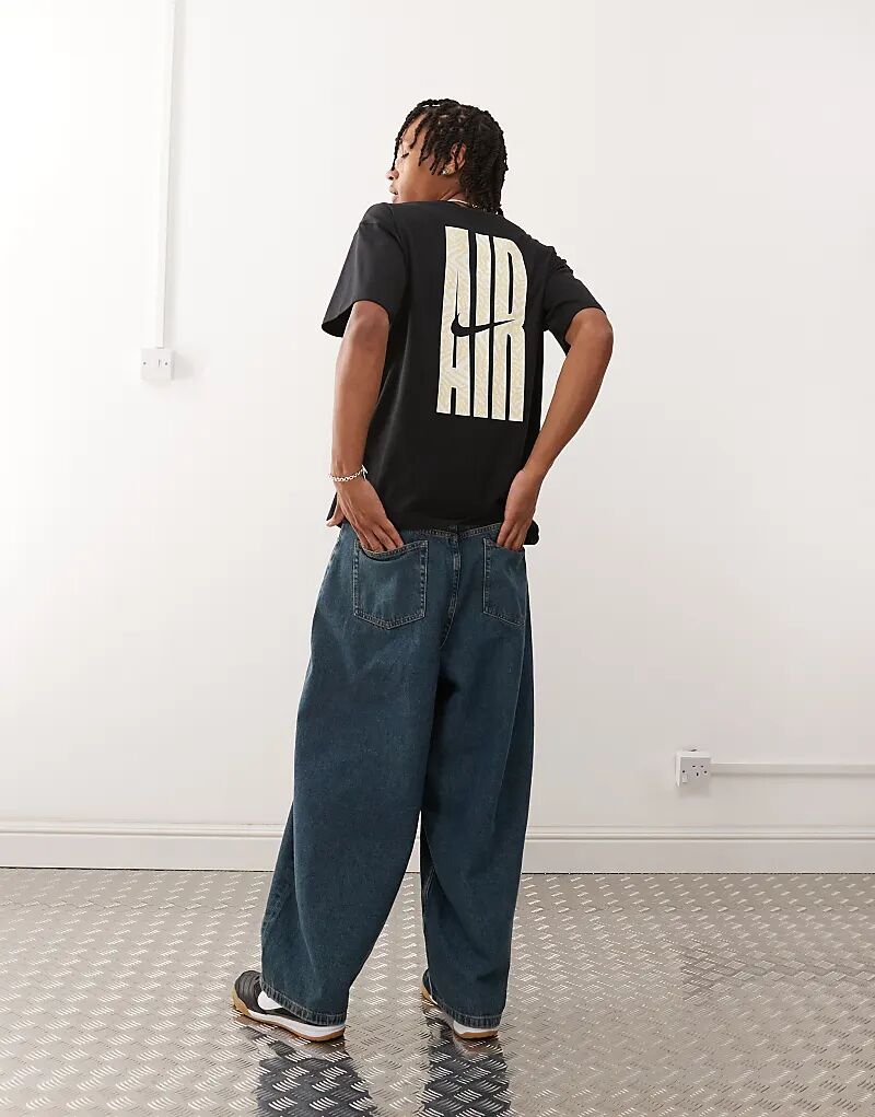 

Футболка с принтом Nike Air черного цвета