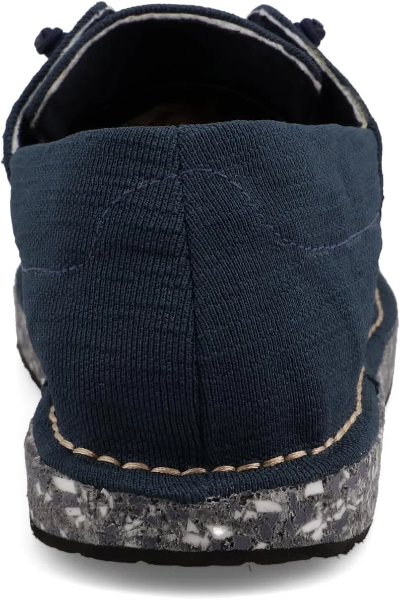 Мужские лодочные туфли Twisted X Circular Project, Navy — фото 3