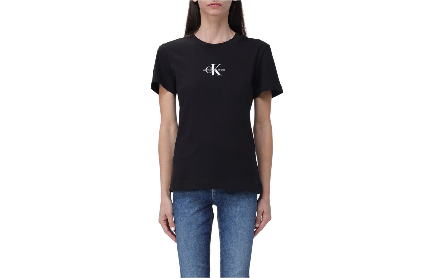 

Футболка женская черная Calvin Klein