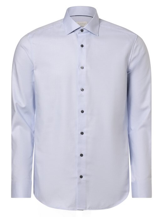 

Негладкая рубашка Eterna Slim Fit, синий