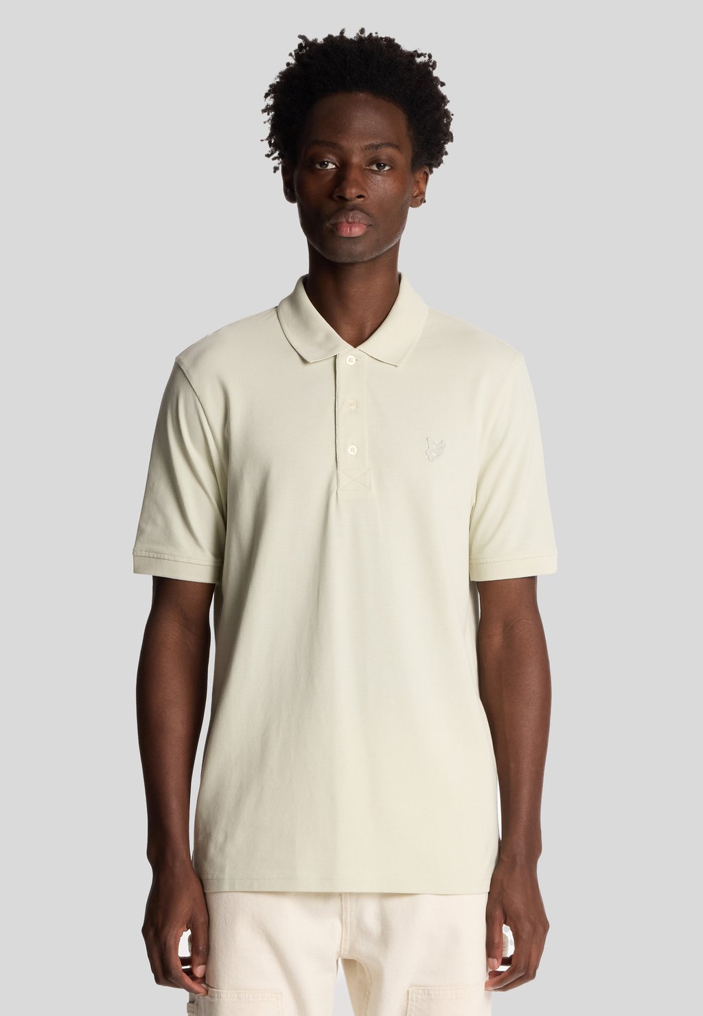 

Рубашка поло SUPERFINE Lyle & Scott, серый