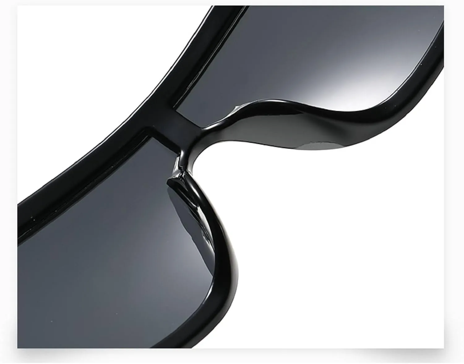 

Солнцезащитные очки Melrose Y2K Punk Mask для женщин, роскошные спортивные солнцезащитные очки-щитки для женщин, модные очки-маски с обтекаемой формой, R5002, Black