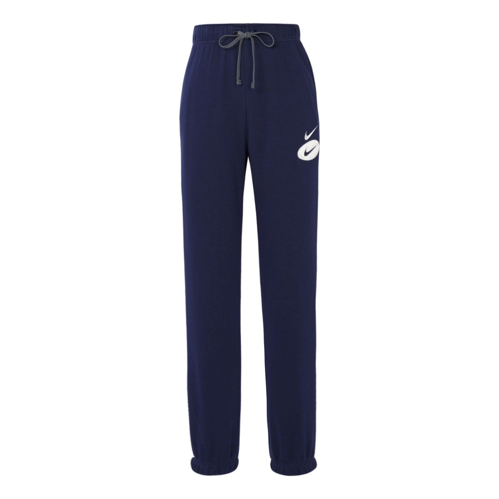 

Повседневные брюки Nike sportswear swoosh logo joggers 'Navy' DM5472-410