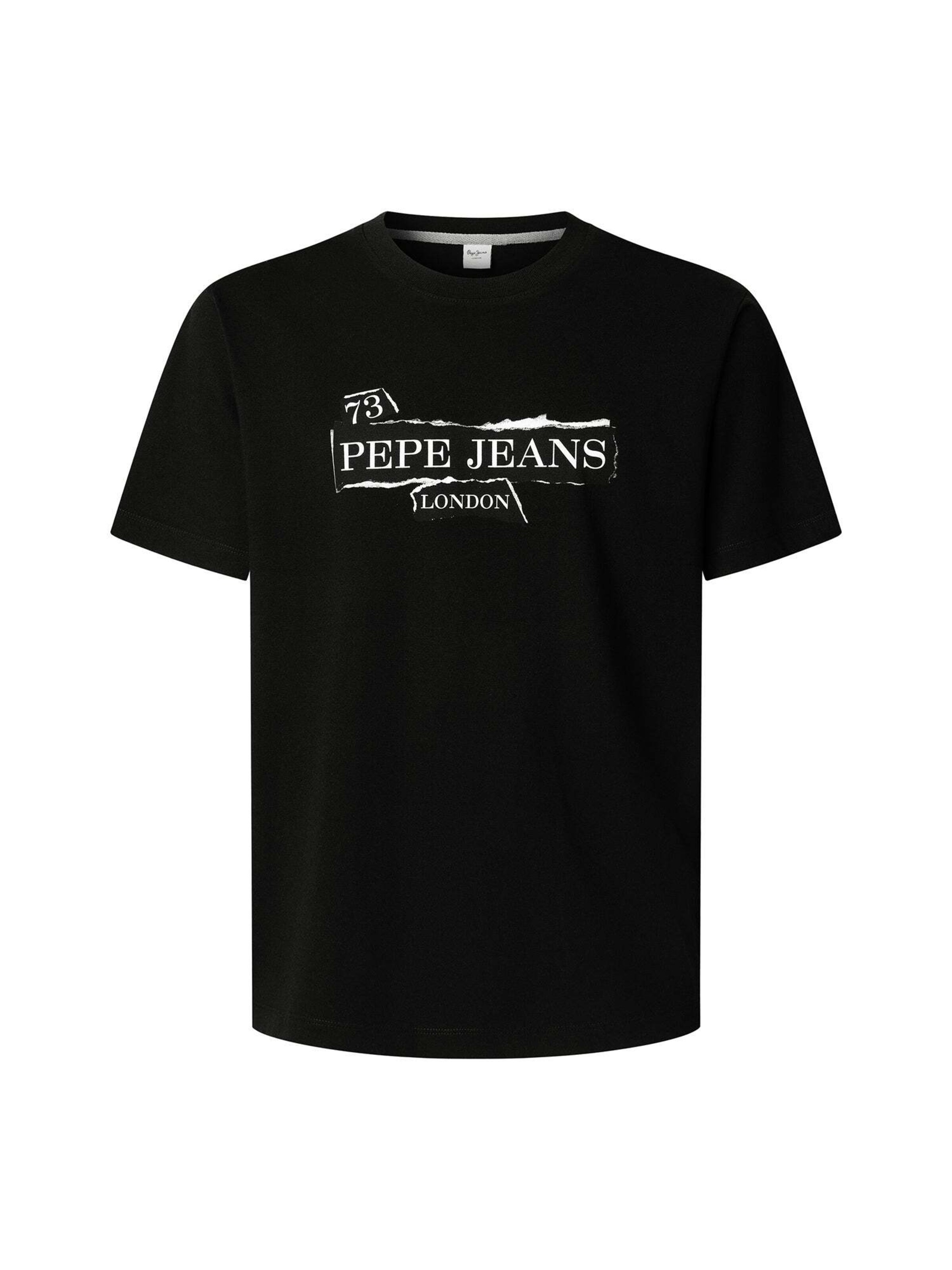 

Pepe Jeans Футболка 'GRIFFIN TEE' в черном цвете