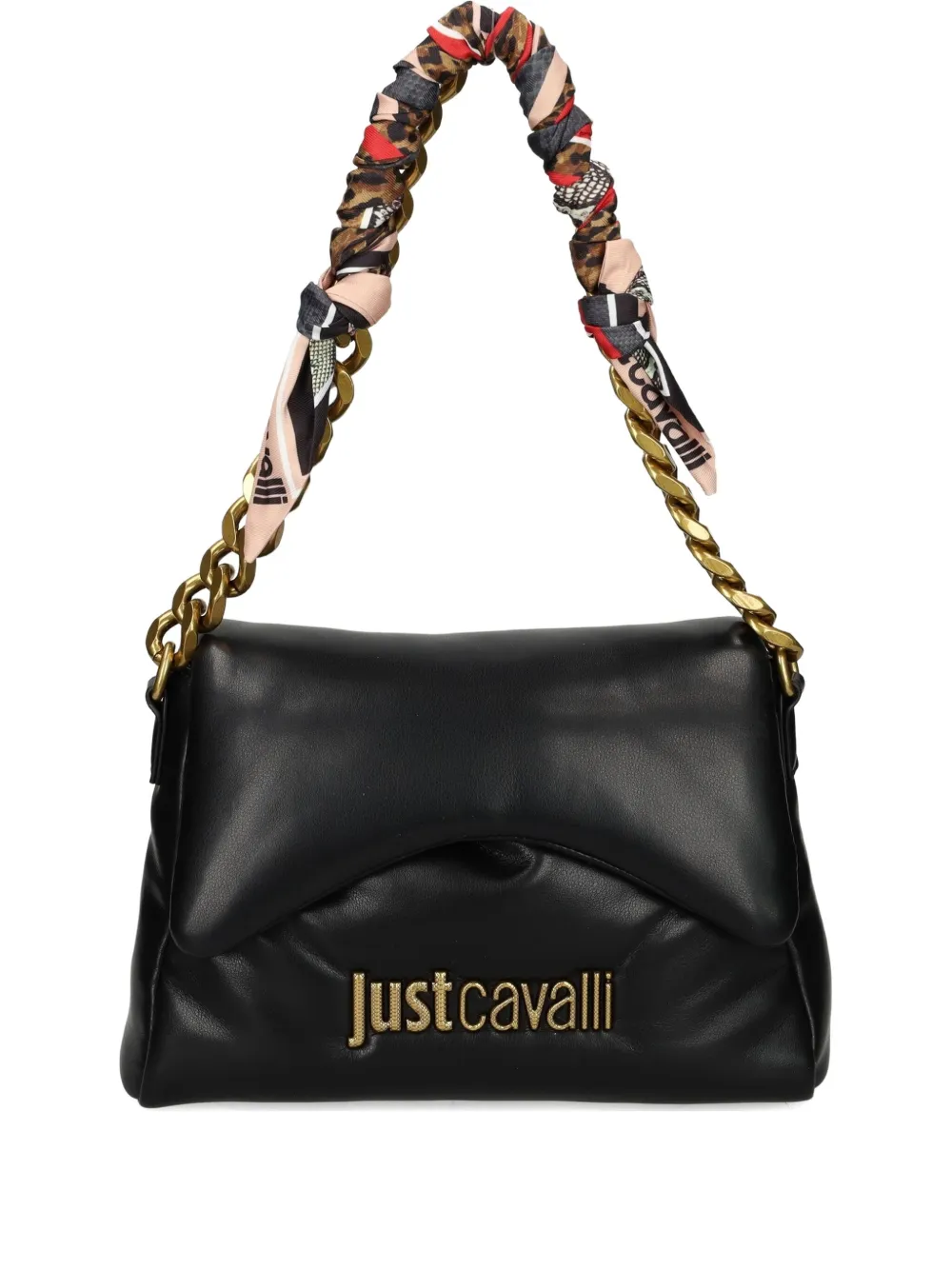 

Сумка на плечо с цепочкой Just Cavalli, черный