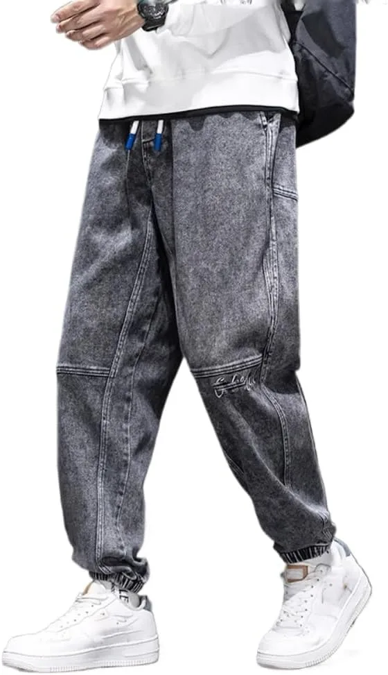 

Джинсы мужские Casual Plus Size HUANGBAIYI