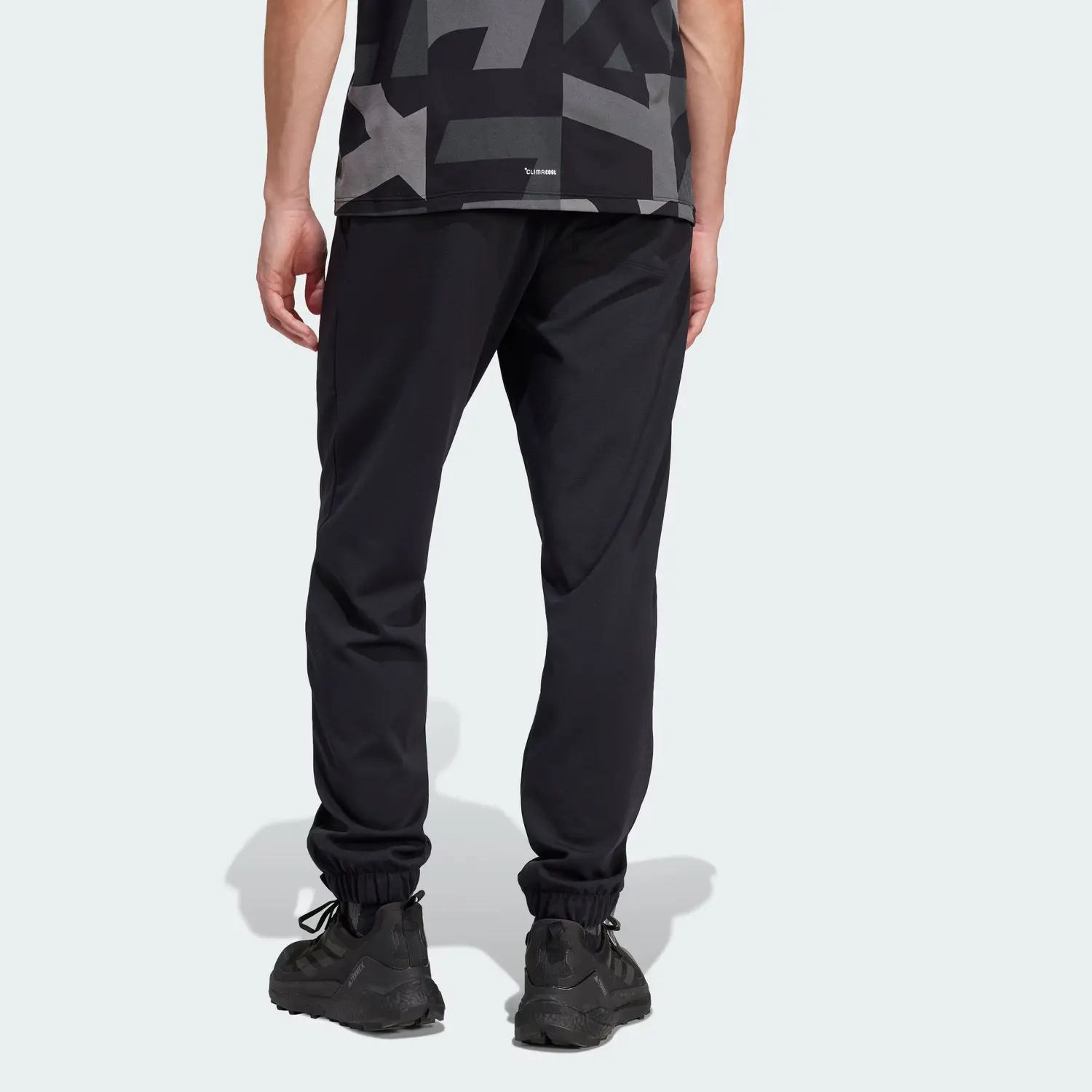 Adidas Терре multi knit джоггеры вязаные спортивные брюки мужские black — фото 3