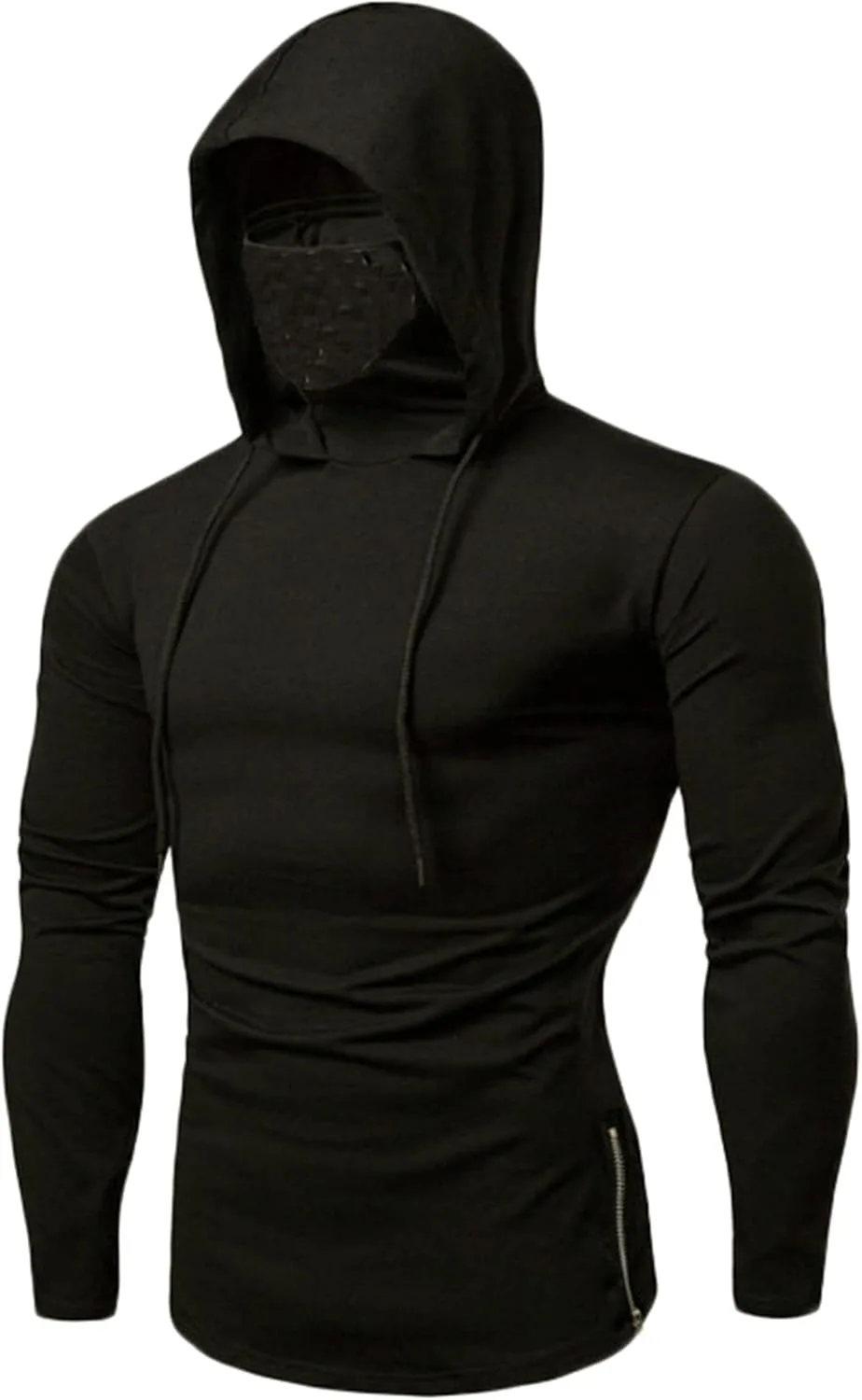 

Мужская однотонная толстовка Large для тренировок lonwick