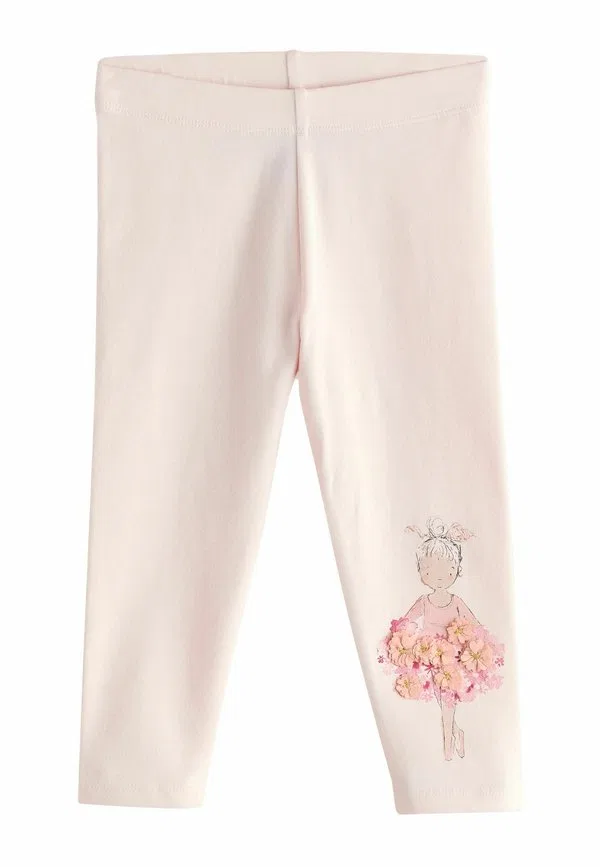 Леггинсы прямого кроя с декором. леггинсы-брюки Next, Pink Ballerina — фото 3