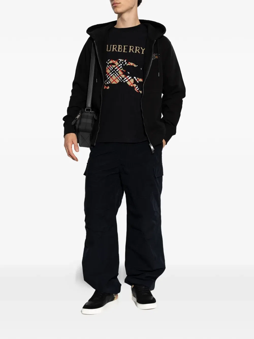 Брюки карго BURBERRY, синий — фото 2