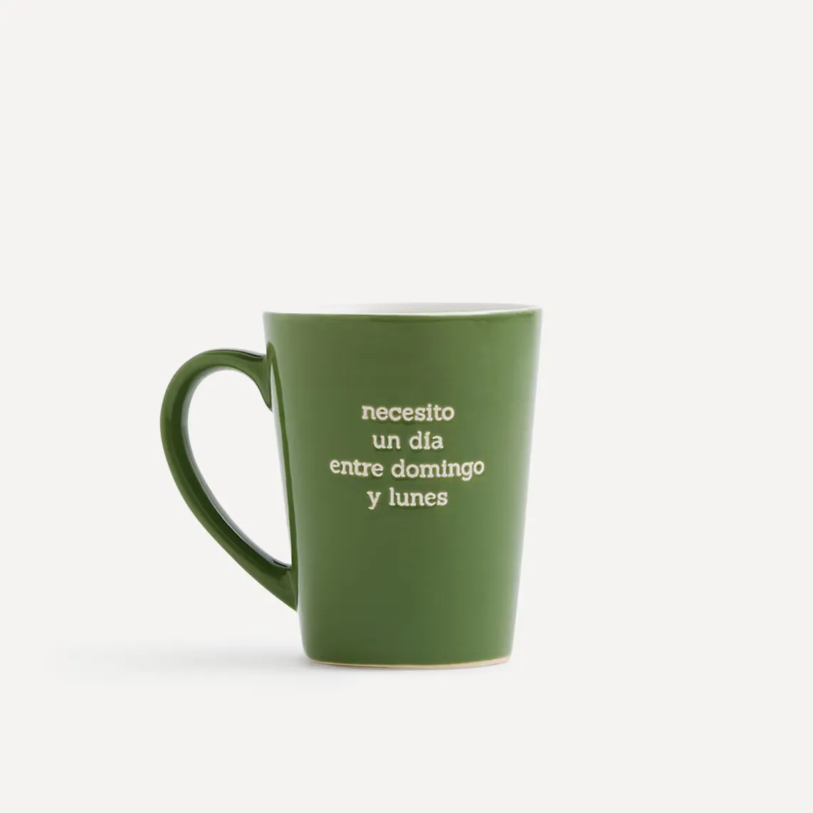 

Кружка Мне нужно Basics El Corte Inglés, зеленый