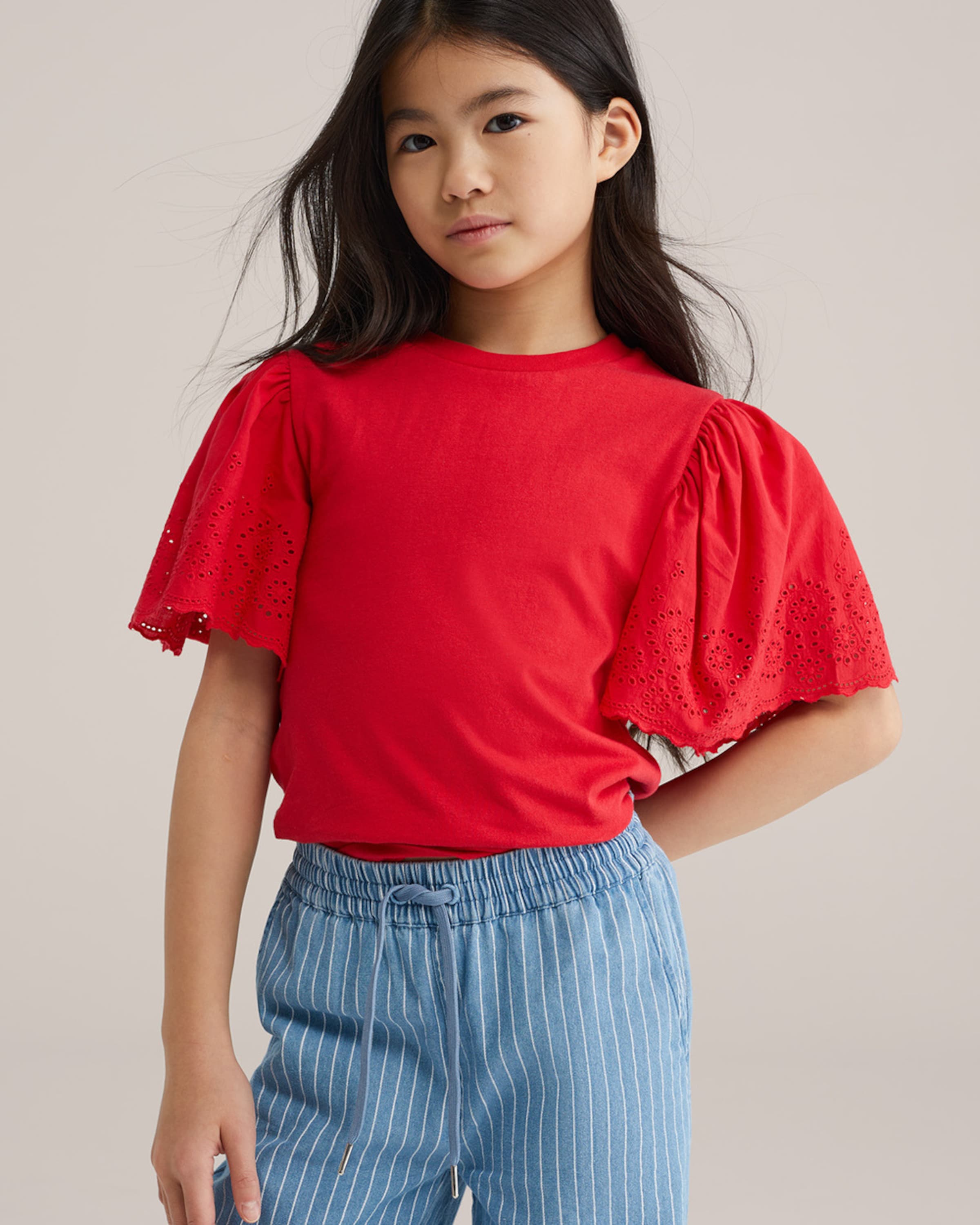 WE Fashion Футболка в красном цвете — фото 3